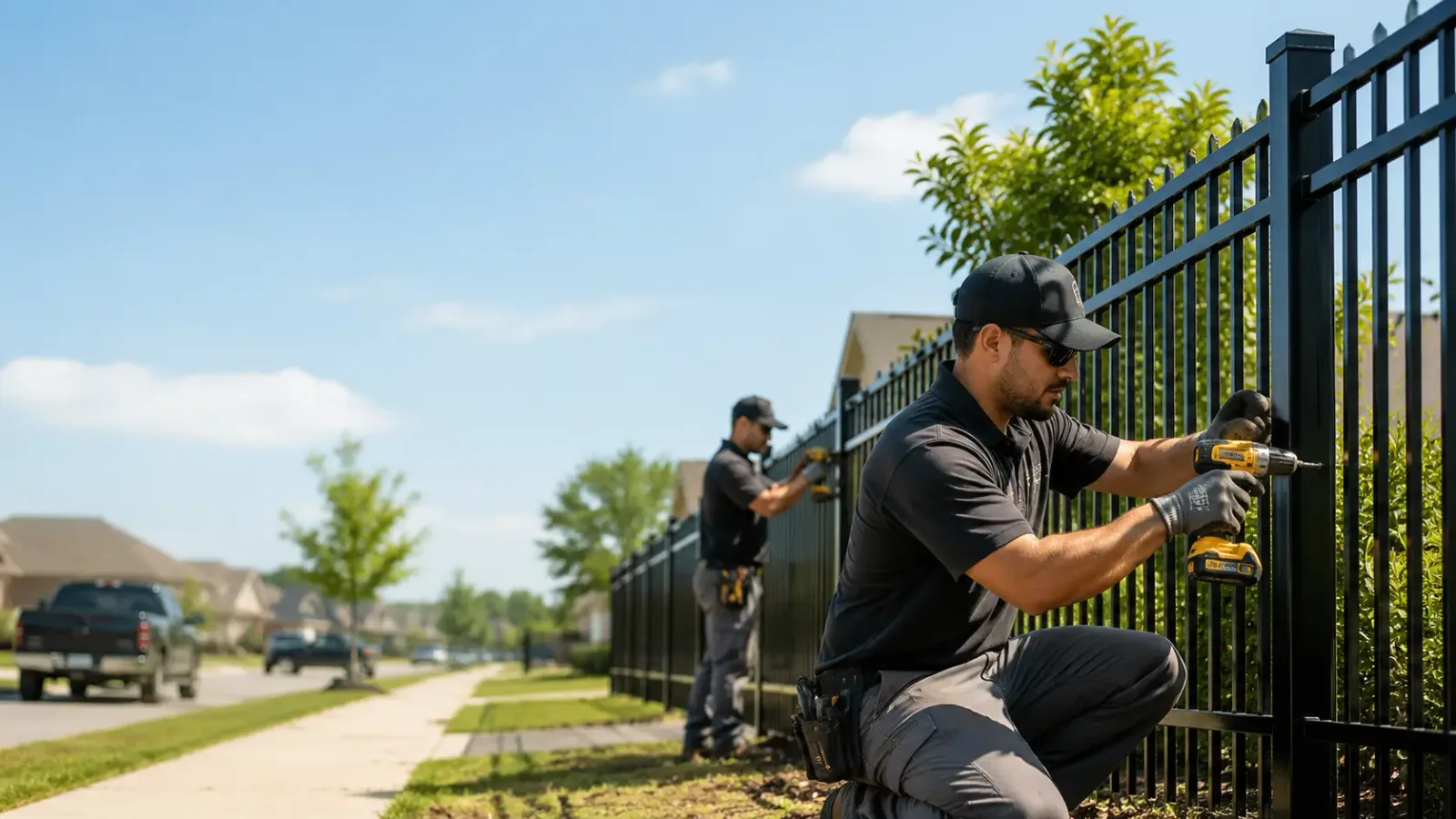 Metal Fence Installation in Vincennes, IN